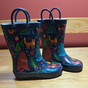 Kids Forest Adventure Rain Boots